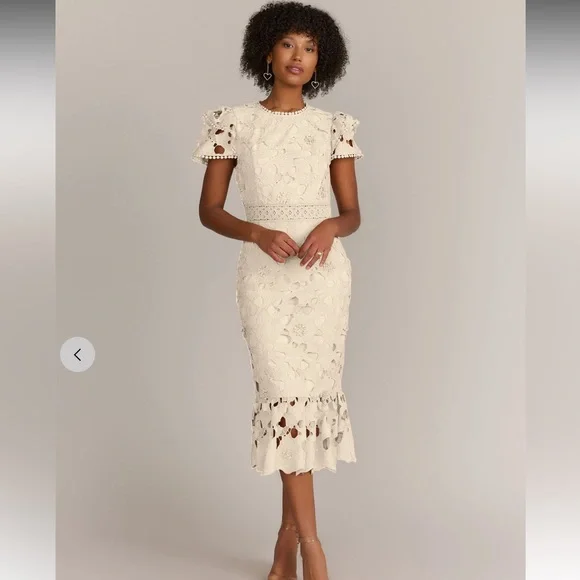 chinese dress ladies Just Me Sleeveless Floral Lace Mini Dress